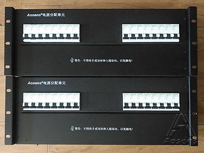 定制雙路輸入3U 4U施耐德配電單元 絲印空開標(biāo)識 2P空開 1P空開